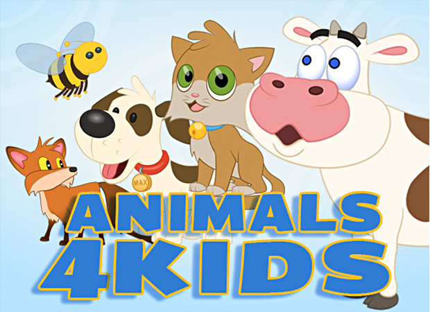 Animals 4 Kids iPad App