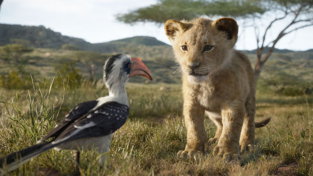 Zazu and young Simba © Disney